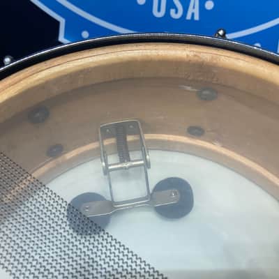 Slingerland -  1960s, 5.5x14" 8-lug 1 Ply Gene Krupa Radio King Model Snare Drum, Clamshell, Black Diamond Pearl image 18