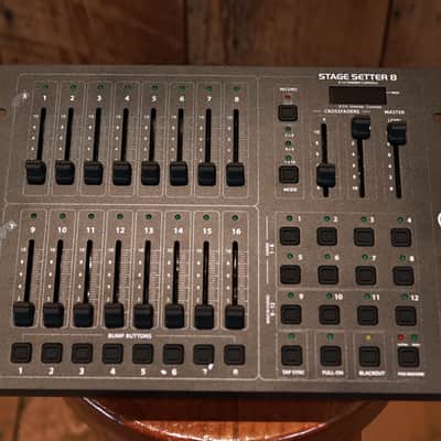 American DJ STAGE-SETTER 8-Channel Lighting Controller 2010s - Black image 1