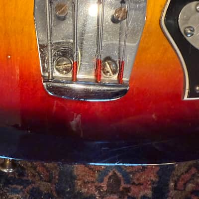 Hagstrom H II BN/F400N ca. 1973 - sunburst image 8