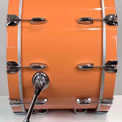 Gretsch 22/13/16/6.5x14" USA Custom Drum Set - Exclusive Cameo Coral Gloss Lacquer image 8