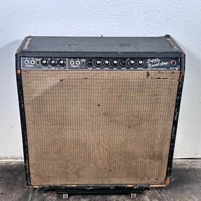 Fender Black Panel Super Reverb 2-Channel 40-Watt 4x10" Guitar Combo