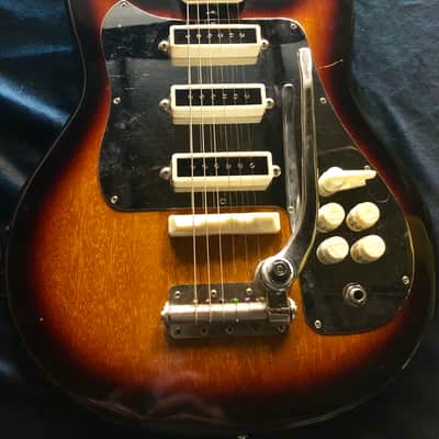 Kent Copa (532) Electric Guitar 1965 Sunburst image 2