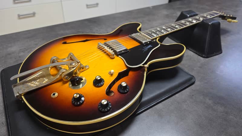 1968 Gibson ES-345TD Sunburst Bigsby EX ABBEY ROAD STUDIO SESSION Archtop Semi-Hollowbody Archtop Thinline Stereo ES 345 TD American Vintage 60s 1960's Pro Artist Guitar 335 355 image 1