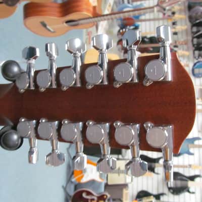 Alvarez Yairi DY70CE-12 Acoustic-electric Guitar - Shadowburst with Hard Case image 7