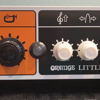 Orange Little Bass Thing 500-watt Bass Head 2024 - Orange / White image 1
