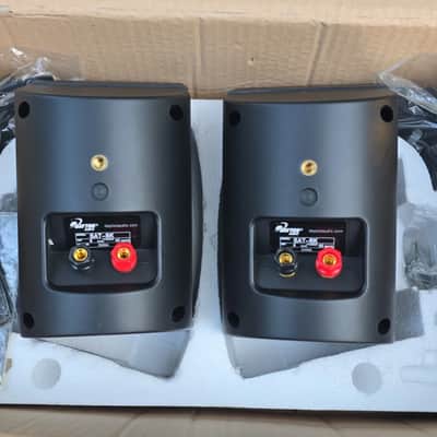 Immagine New In Box Dayton Audio 2-Way Satellite Speaker Pair SAT-BK Black - 2