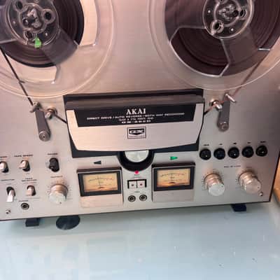 Akai GX-265D 1/4" 4-Channel 2-Track Tape Recorder 1976 - 1978 - Silver image 3