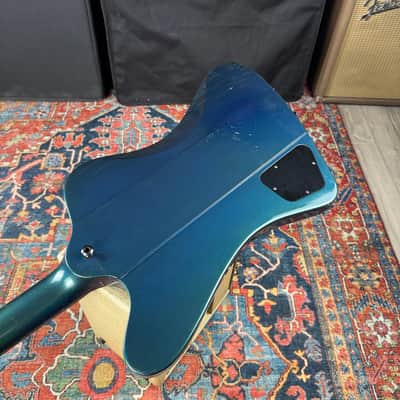 Gibson Thunderbird IV Pelham Blue *Rare Color* Neck Through w/OHSC - 2001 image 11
