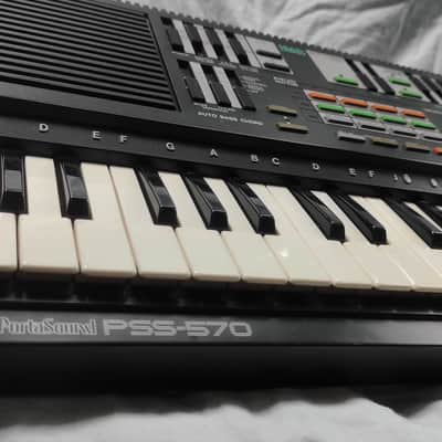 Yamaha PSS-570 (1987, 2 op FM sounds, FM edit, PCM rhythms, great keys) image 9