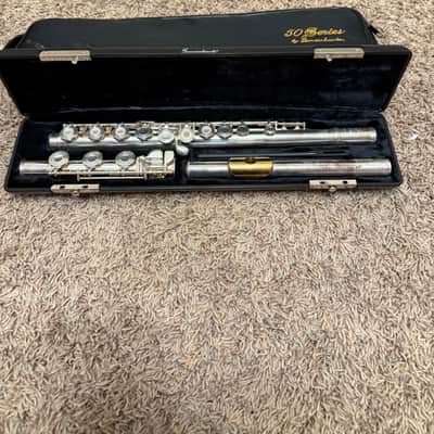 Gemeinhardt KG Special Solid Silver Flute, Open-Hole, B-Foot, Gold Lip, Case image 1