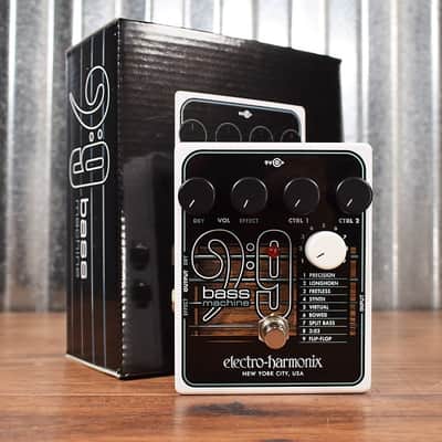 Electro-Harmonix EHX Bass9 Bass Machine Synth Guitar Effect Pedal image 1