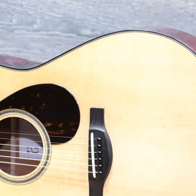 Yamaha FG9 M Acoustic Guitar 2024 - Natural / Nitrocellulose lacquer finish image 4