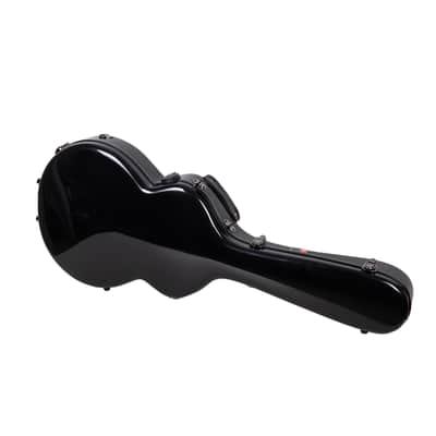 Crossrock 335 Style Electric Guitar Hard Case, Semi-acoustic & Hollow body Case - Black image 5
