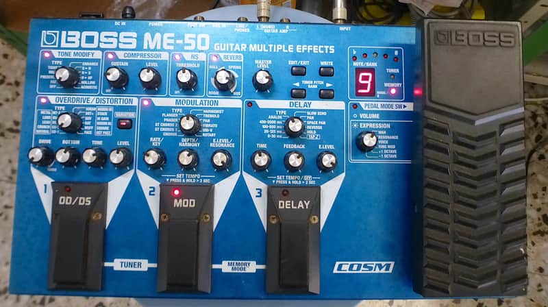 Pedalera Fx BOSS ME-50 Guitar Multiple Effects image 1