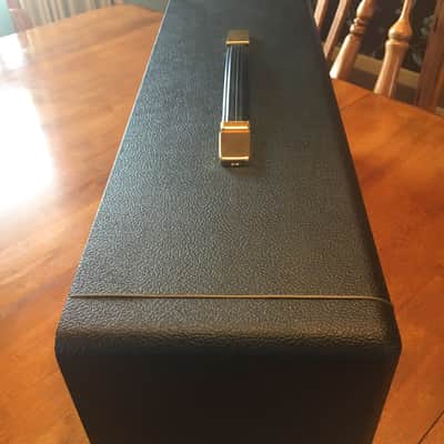Marshall/British/style Head Shell Empty Head Shell Black/gold image 2