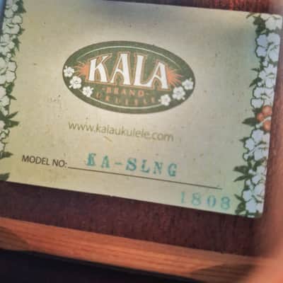Kala KA-SLNG Long Neck Soprano Ukulele (Island Traveled / Great Sound/ Well-Loved) image 10