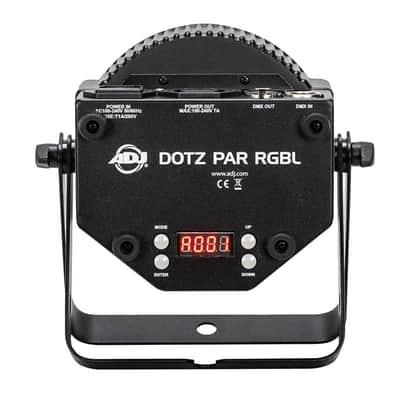 ADJ Dotz Par RGBL 16 x 3.5 Watt C.O.B. LED Par Lighting Fixture - Open Box Mint image 3