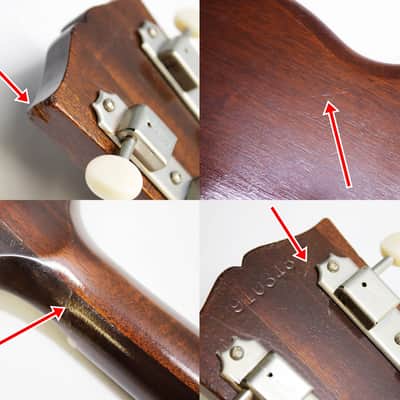 GIbson SG Junior "Large Guard" Early-70's - Natural **Amazing Player Ready to Go** image 25