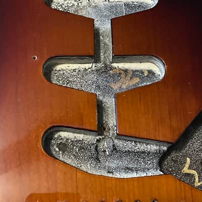 2013 Fender USA Stevie Ray Vaughan SRV Signature Stratocaster Guitar Body w/ Guard image 11