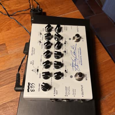 EBS Stanley Clark Signature Acoustic Preamp 2020 - 2021 - White image 3