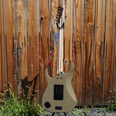 IBANEZ Prestige RGR5130 KM Khaki Metallic 6-String Electric Guitar w/ Hardshell Case image 3