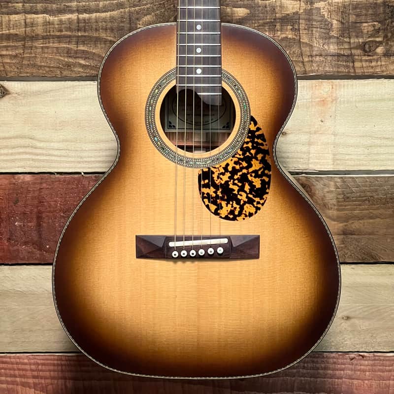 Dearnaley Model 1 'Slotted' Cherry / Alpine Spruce w/ K&K Pickup