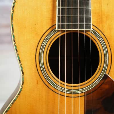 Martin Martin acoustic guitar made in New York City circa 1867-1880. Natural. Style 30. Size 0. image 2