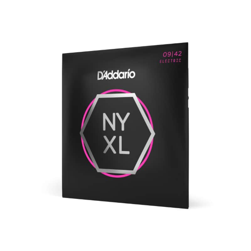 D'Addario NYXL0942 Super Light Electric Guitar Strings 9-42 image 1