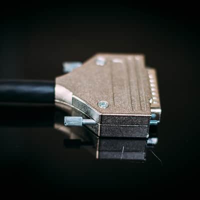 Mogami Multicore DB25 D-Sub Analog Tascam Loom Black to Neutrik NC3FXX XLR Female 1 Meter Long image 9