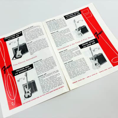 Fender Original 1955 Full-Line Catalog – Fine Electric Instruments. image 2