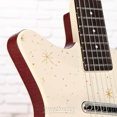 Danelectro Golden '50s Electric Guitar - Cream (Gld50Crmd2) image 7