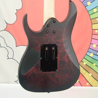 Mint Ibanez RG470DWXWZM RG Electric Guitar in Wine Red Frozen Matte image 8