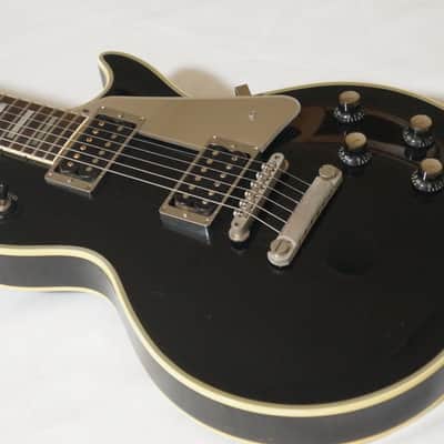 Greco JS-55 John Sykes Model Les Paul Custom Black 1985 Made In Japan By Fujigen image 2