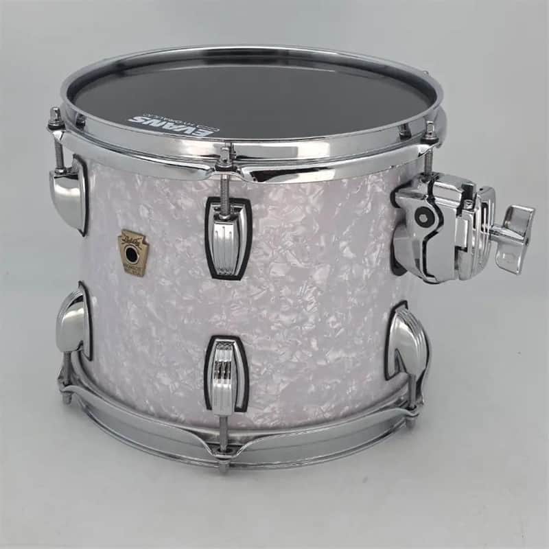 Used Ludwig Classic Maple 10x8 Tom White Marine Pearl - Good image 1