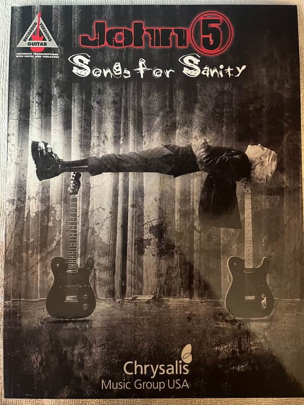 John 5 - Songs For Sanity - Guitar tab / tablature Book Motley Crue image 1