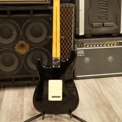 1984-88 Fender American Stratocaster Black EMG Pickups w/ Hard Case image 8