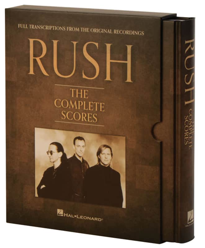 Hal Leonard Rush - The Complete Scores Deluxe Hardcover Book with Protective Slip Case 2022 image 1
