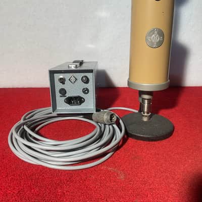 Neumann CMV5 TUBE MIKROFON # 552 BOTTLE ORIGINAL SET VINTAGE image 24