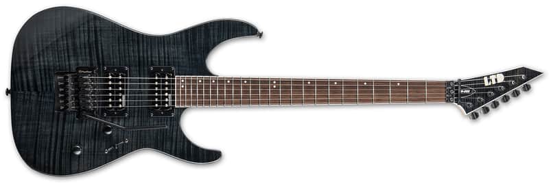 ESP LTD M-200 FM with Jatoba Fretboard 2018 - Present - See Thru Black Bild 1