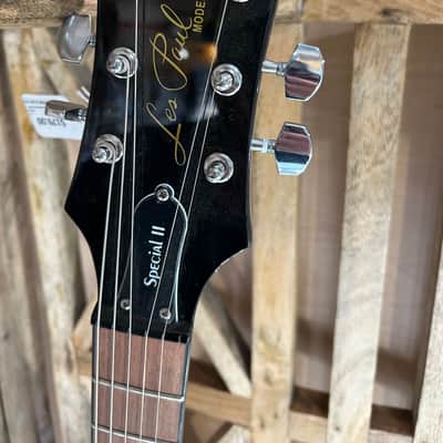 Epiphone Les Paul Special II - Transparent Black image 6