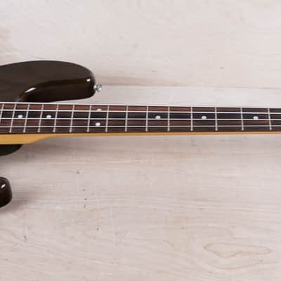 Fender Pro Feel JBR-80R Jazz Bass MIJ 1990 See-Through Black Made in Japan Fujigen w/ Bag image 2