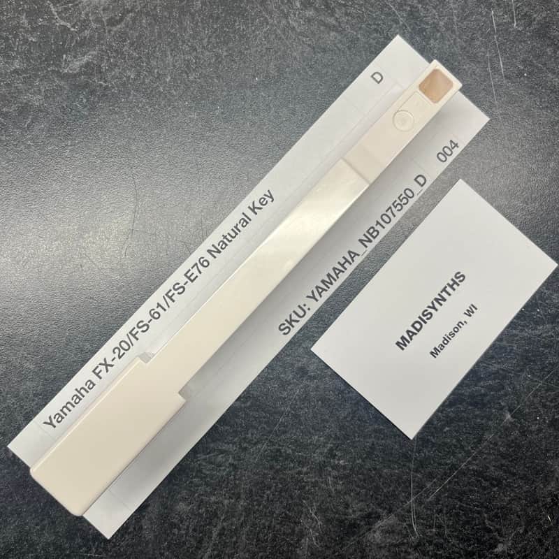 ORIGINAL Yamaha/Korg Replacement D Key (NB107550) for Yamaha DX7/DX5/DX9, SY77/SY85/SY99, Korg M1, Wavestation, Z1, etc image 1