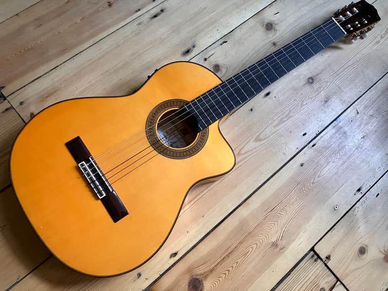 Cordoba 55FCE Thinline Electro Classical Acoustic Guitar Made in Spain 2006 image 1
