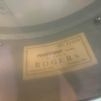 Rogers Powertone Vintage '60s Snaredrum image 4