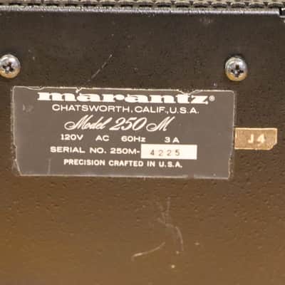 Marantz Model 250 M Power Stereo Amplifier image 8