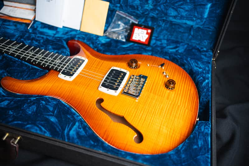 2013 PRS Experience 408 Artist Top Semi-hollow - Vintage Sunburst image 1