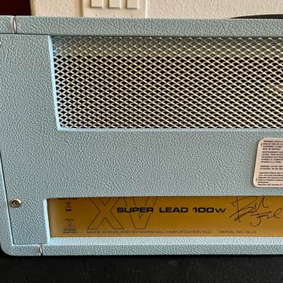 Marshall 1959BJA Billie Joe Armstrong Signature Handwired JMP Reissue 100-Watt Guitar Amp Head 2026 - Blue image 13