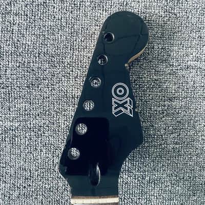 Red Basswood Guitar Strat Style Body with Mapl Neck, Rosewood Fingerboard image 14