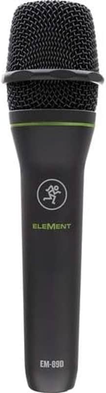 Mackie EleMent Series, Dynamic Vocal Microphone (EM-89D), XLR,Black image 1