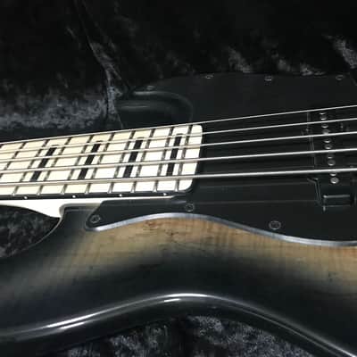 Swing Jazz 5 Strings Black Burst Electric Bass Guitar 2020 image 6
